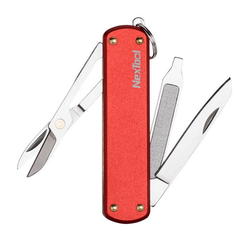 Mini kišeninis peilis Nextool NE0142 (raudonas)