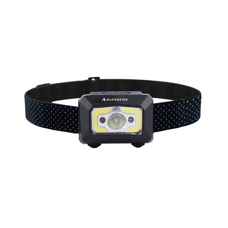 Žibintuvėlis su bekontakliu jungikliu Superfire X30, 340 lm, USB