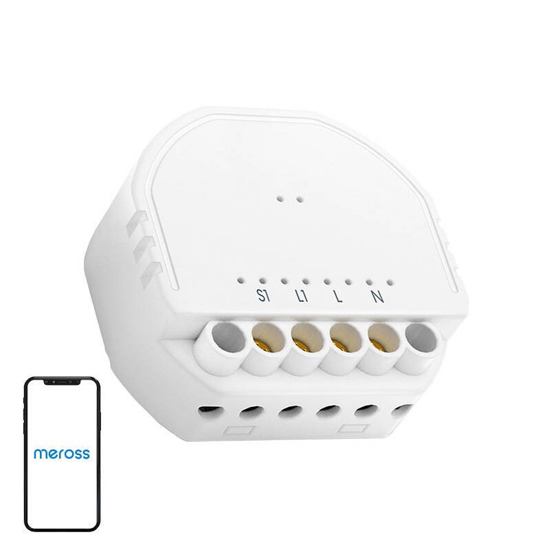 WiFi išmanusis sieninis jungiklis Meross MSS810HK-UN