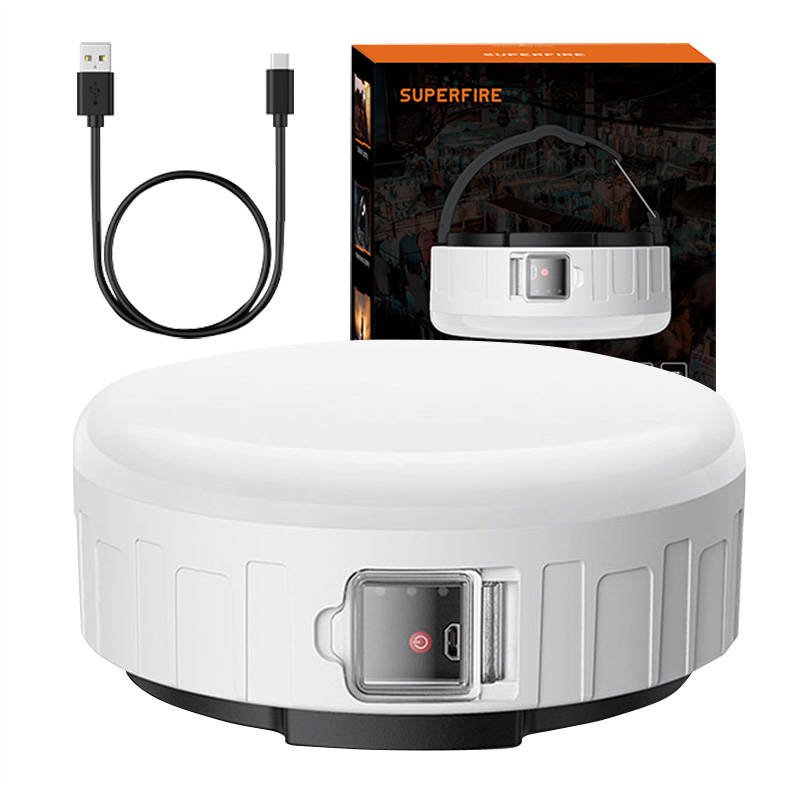 Stovyklavimo lempa Superfire T25, 400 lm, USB