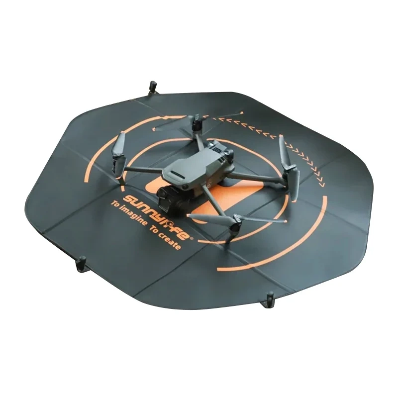 Dronų tūpimo aikštelė Sunnylife 80 cm šešiakampis - dvipusis (TJP11)
