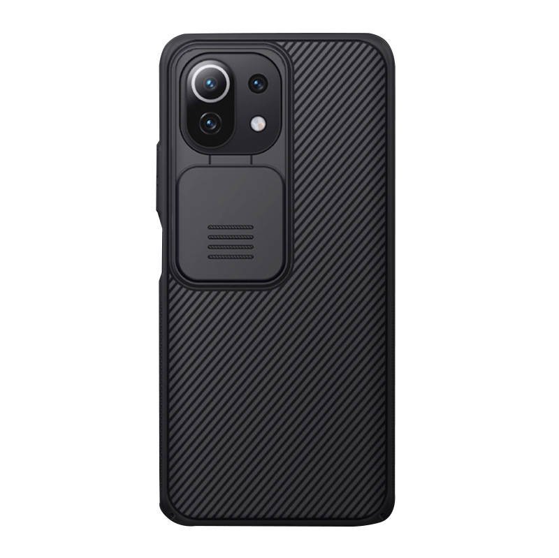 Dėklas Nillkin CamShield, skirtas Xiaomi Mi 11 Lite 4G/5G (juodas)