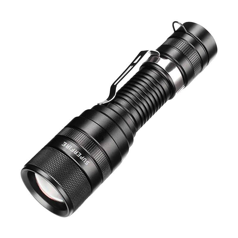 Superfire F5 prožektorius, 1100 lm, USB