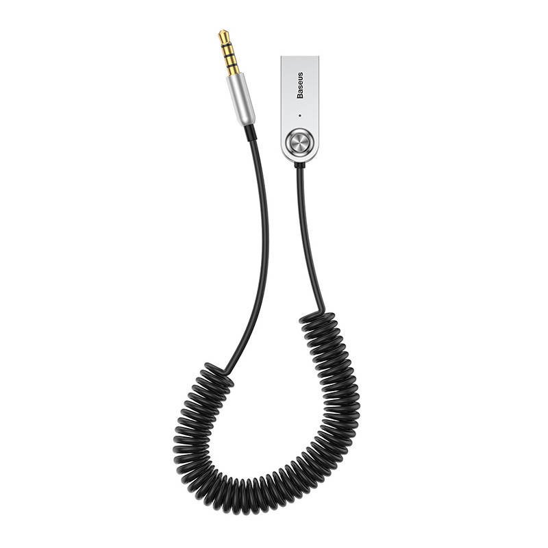 Baseus USB garso adapteris Bluetooth 5.0, AUX - juodas
