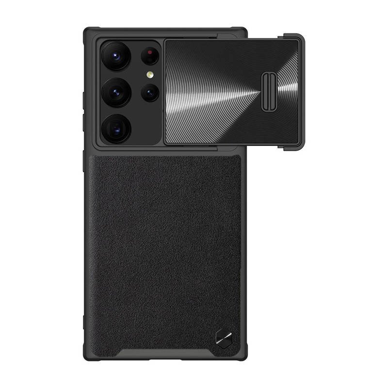 Nillkin CamShield odinis dėklas Samsung Galaxy S23 Ultra (juodas)