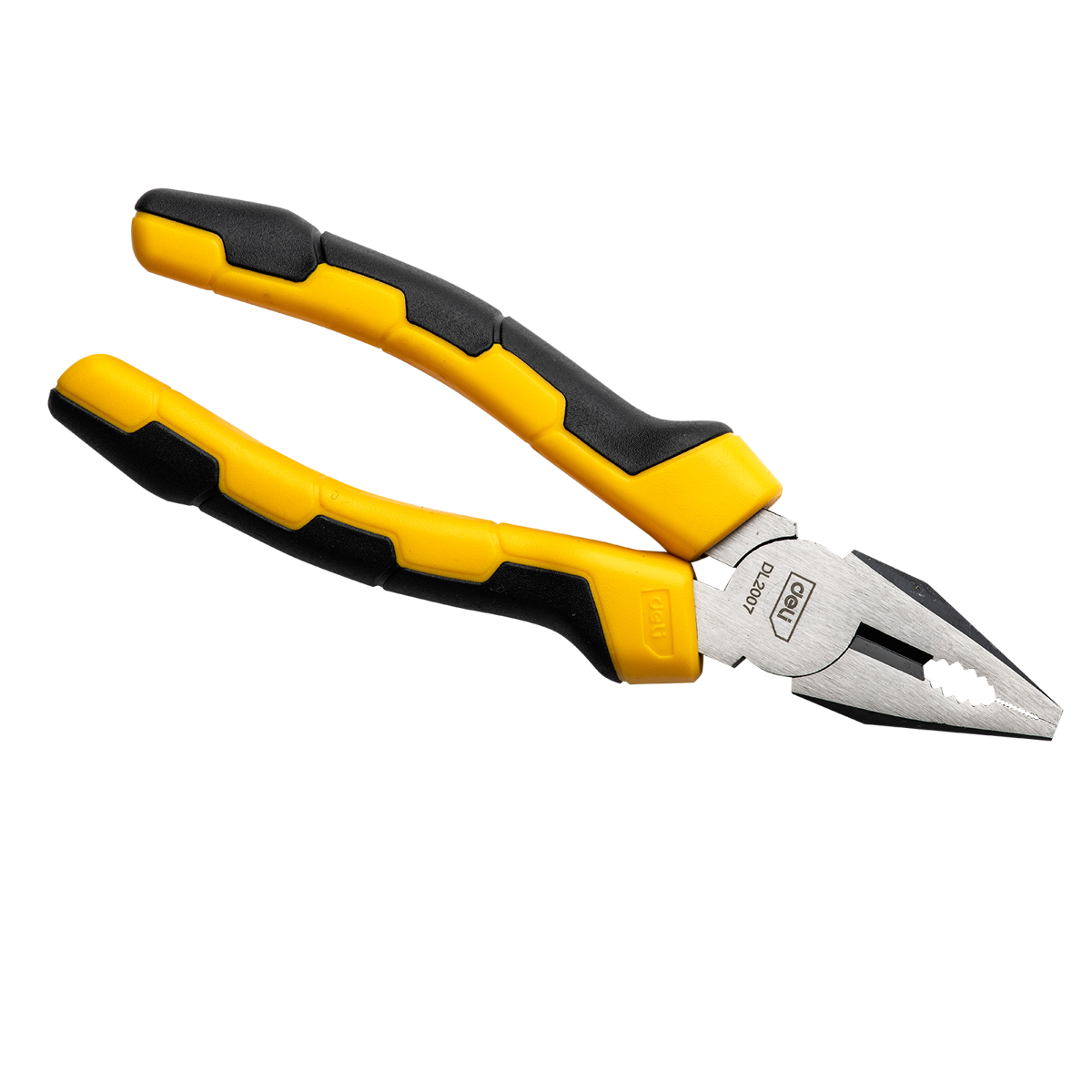 Universalios replės 7” Deli Tools EDL2007 (geltonos)