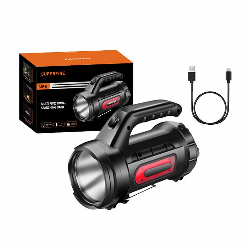 Superfire M9-E prožektorius, 900 lm, USB
