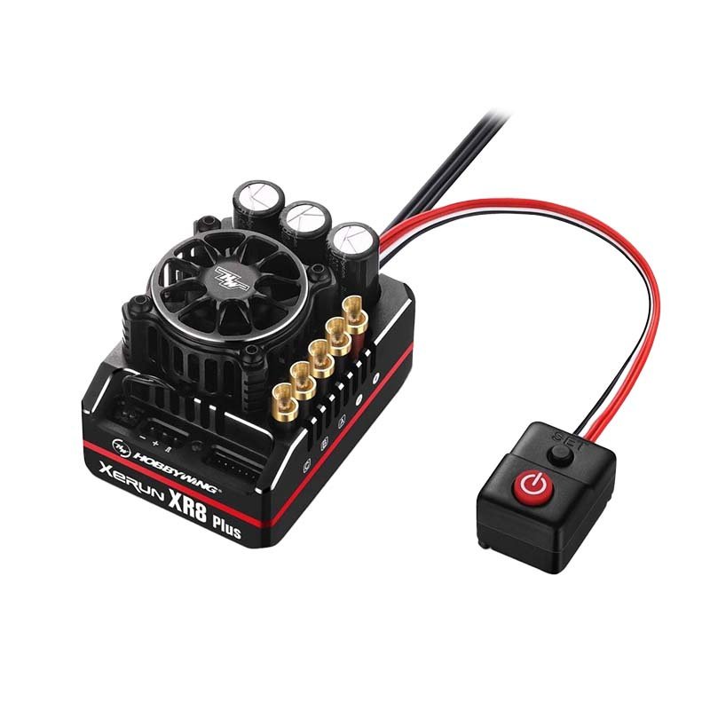 ESC valdiklis Hobbywing XERUN XR8 Pro G2 – juodas