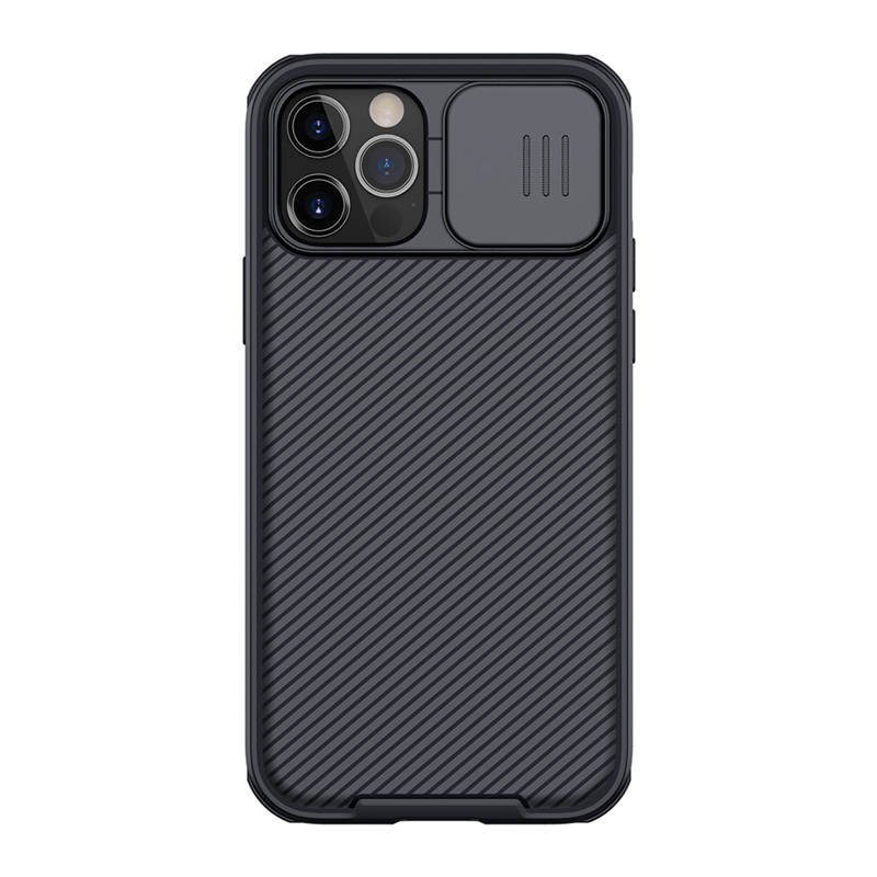 Nillkin CamShield Pro dėklas iPhone 12/ iPhone12 Pro (juodas)