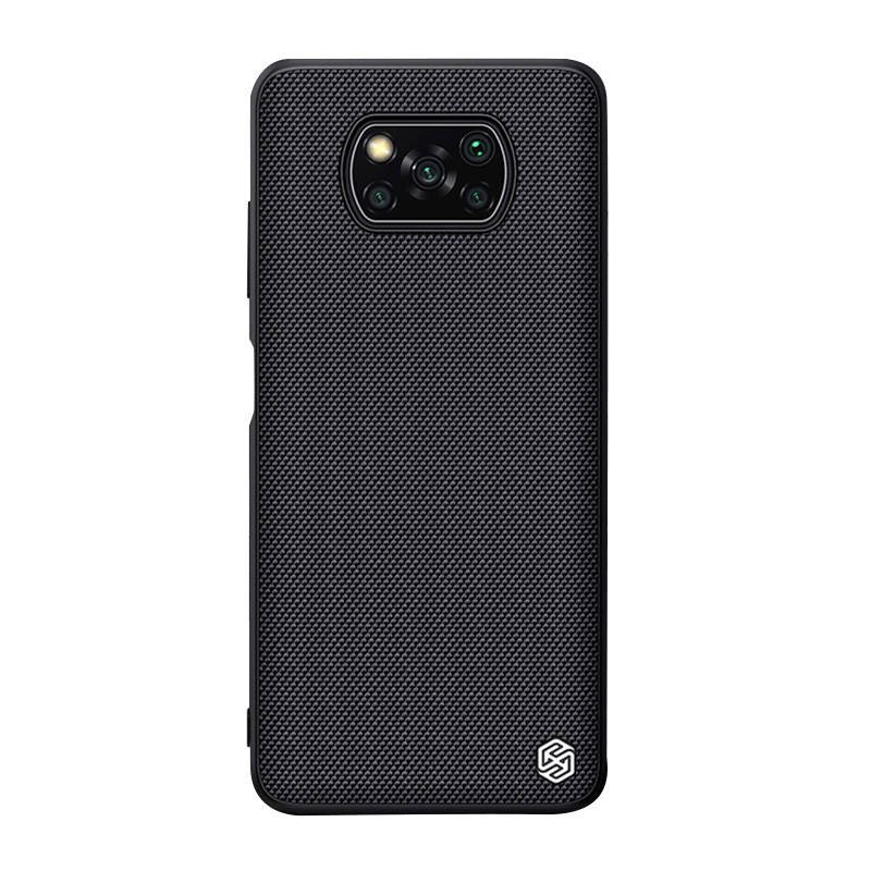 Xiaomi POCO X3 NFC / X3 Pro dėklas Nillkin Textured, skirtas Xiaomi POCO X3 NFC / X3 Pro (juodas)