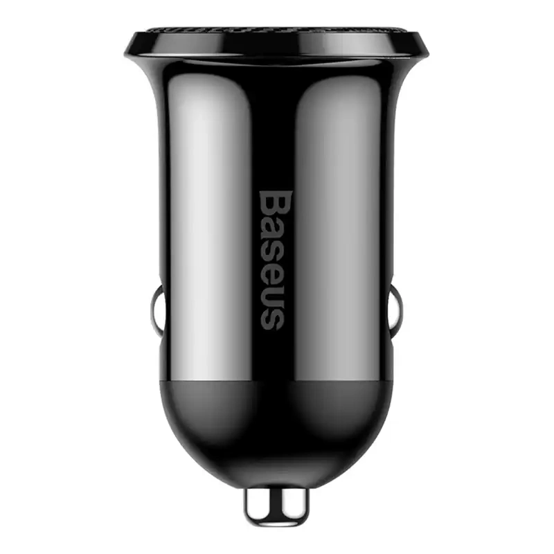 Automobilinis įkroviklis Baseus Grain Pro 2x USB 4.8A (juodas)