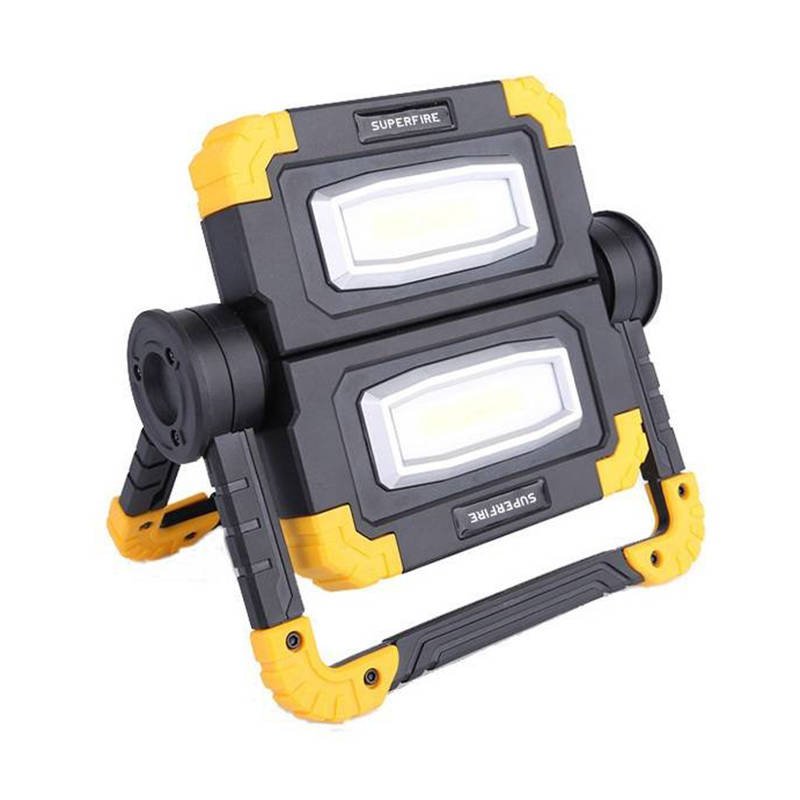 Superfire G7 dirbtuvėms skirtas prožektorius, 1000 lm, USB