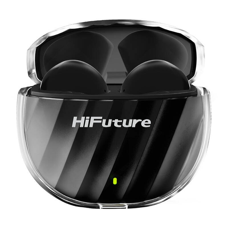 TWS ausinės HiFuture FlyBuds 3 (černá)