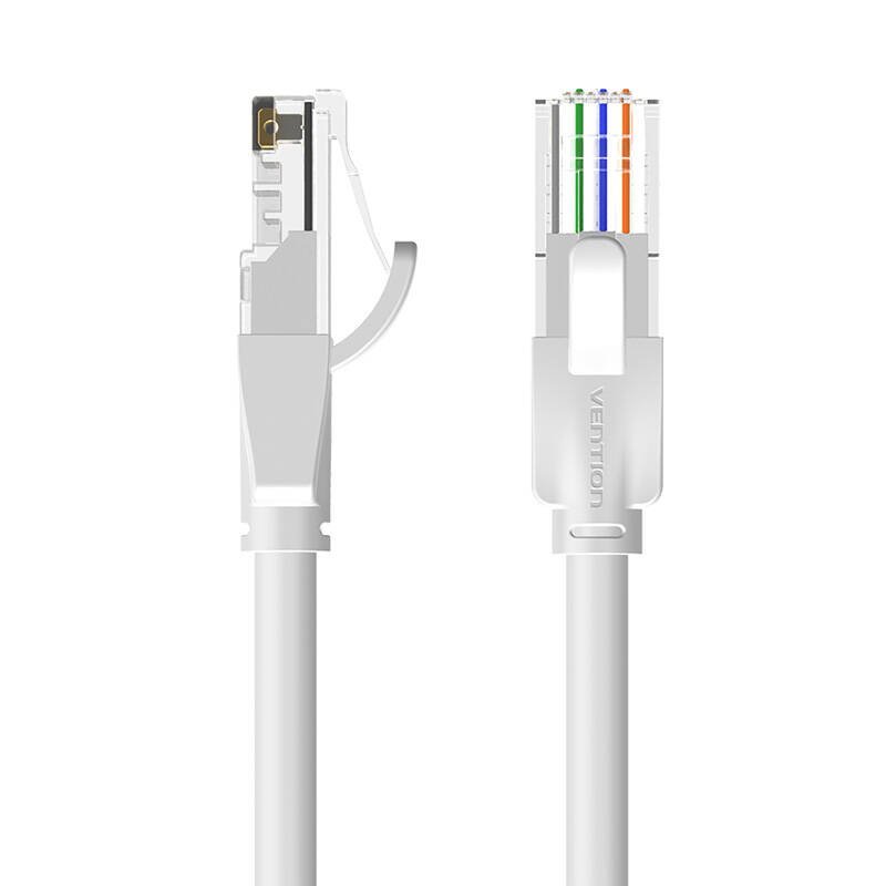 Tinklo kabelis UTP CAT6 Vention IBEHD RJ45 Ethernet 1000Mbps 0,5m pilkas