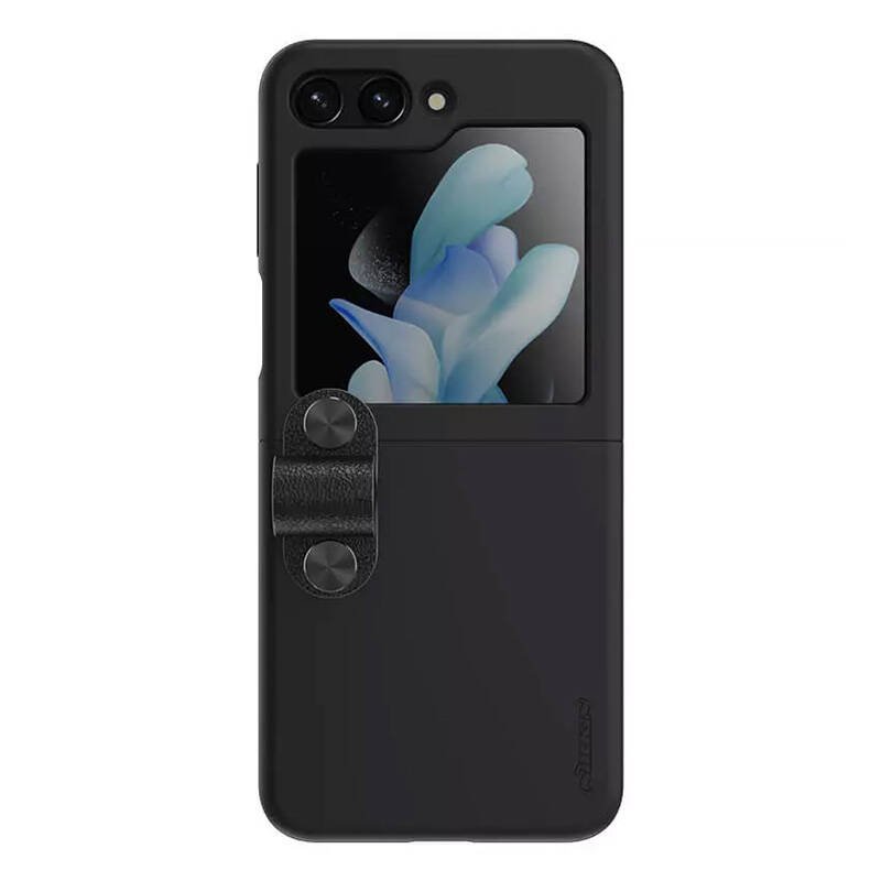 Nillkin Flex Flip dėklas, skirtas Samsung Galaxy Z Flip 5 (juodas)