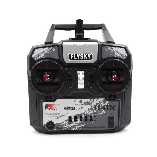 Siųstuvas FlySky FS-i4X + imtuvas A6 rinkinys, 4 kanalai AFHDS