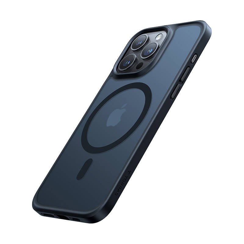 Torras telefono dėklas Guardian-Mag, skirtas iPhone 15 PRO (juodas)