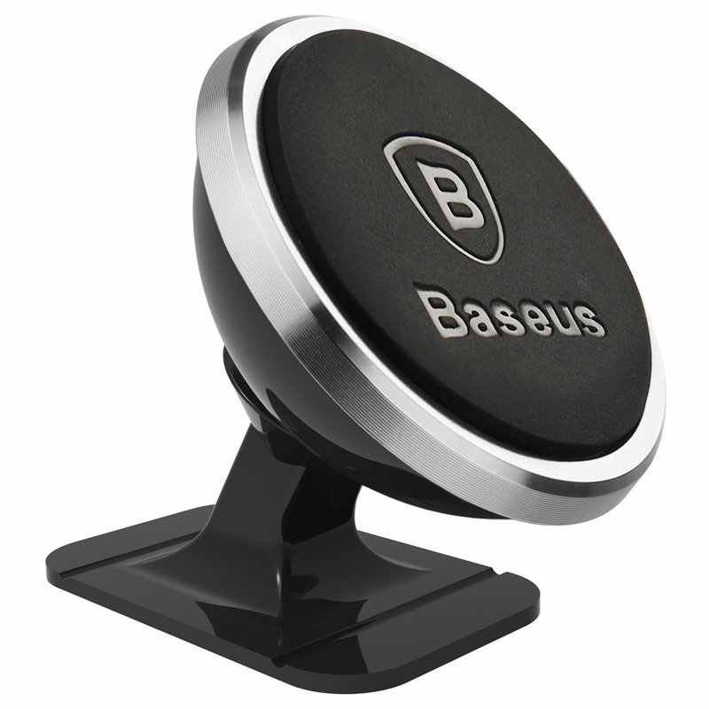 Magnetinis automobilinis telefono laikiklis Baseus (sidabrinis)