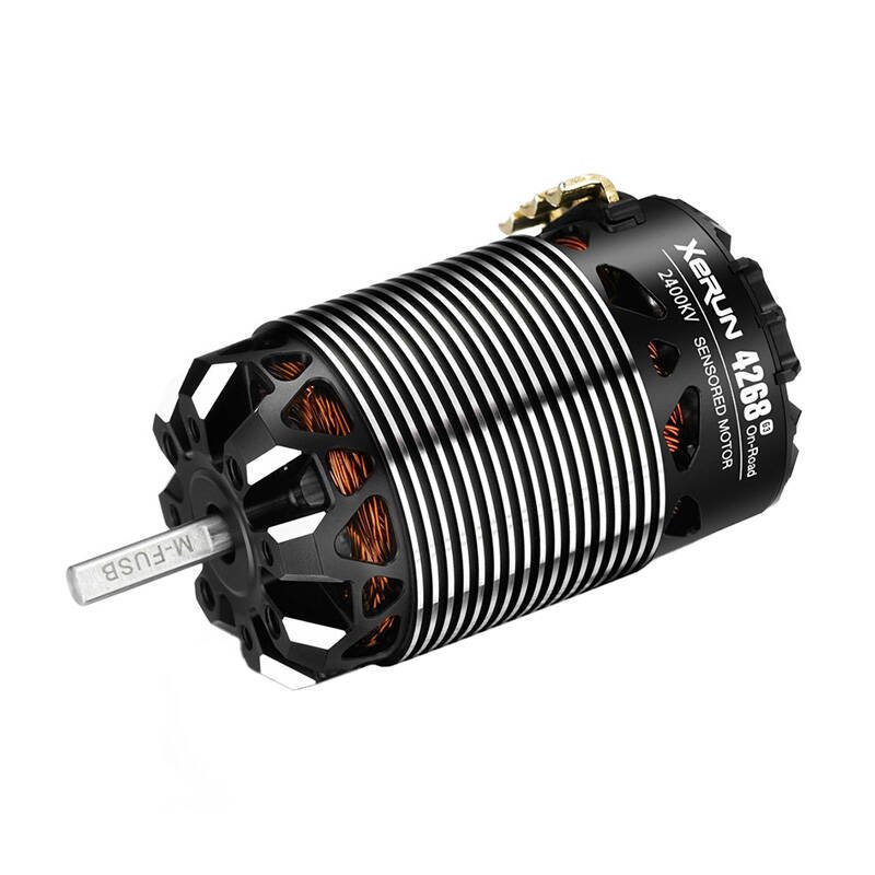 HW30401910 XERUN 4268 SD, 2400Kv OnRoad - G3 - juodas