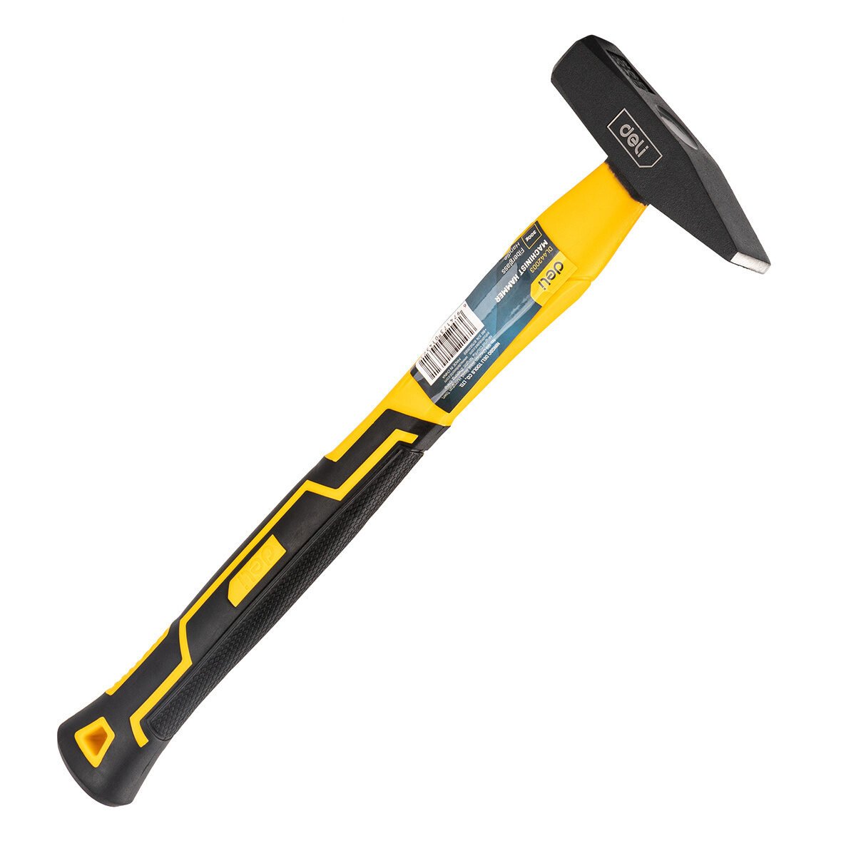 Mechaniko plaktukas Deli Tools EDL442003, 0.3 kg (geltonas)