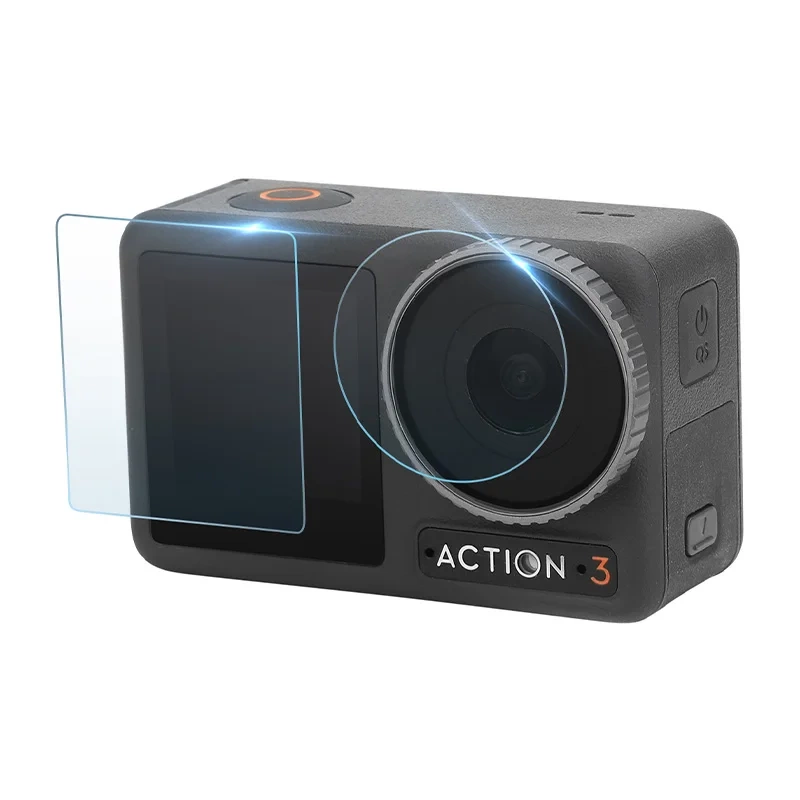 Sunnylife Temperuoto stiklo plėvelė DJI Osmo Action 3