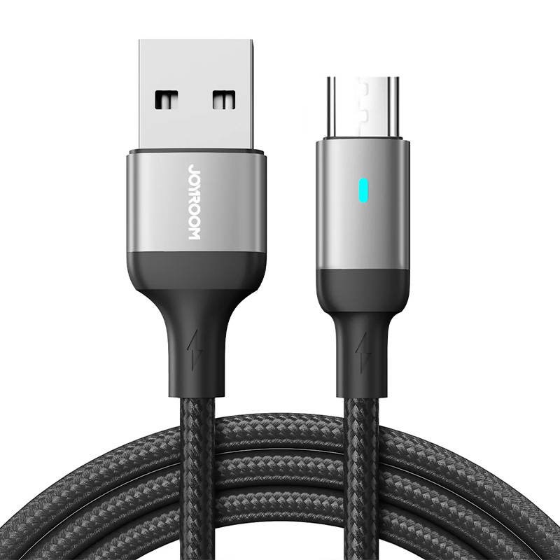 Kabelis prie Micro USB-A / 2,4 A / 1,2 m Joyroom S-UM018A10 (juodas)