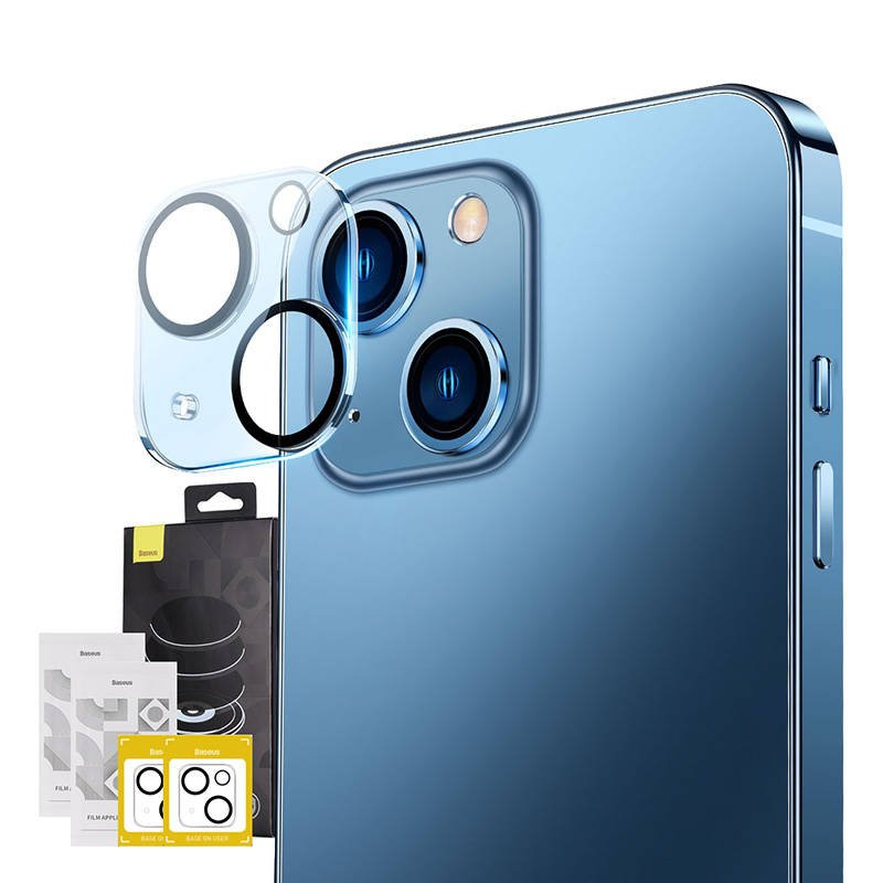 Baseus 0,3 mm apsauginis stiklas iPhone 14/14 Plus (2 vnt.)