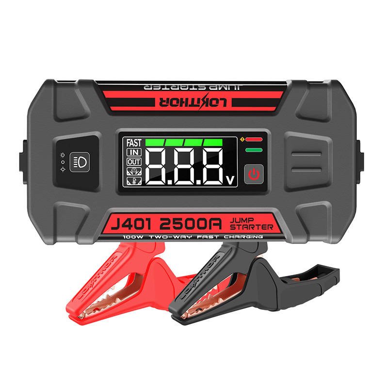 Automobilio užvedimo įrenginys Lokithor J401 / 2500A / išorinė baterija 20000 mAh / prožektorius (4 viename)