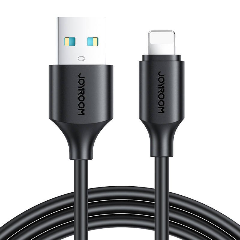 Kabelis prie USB-A / Lightning / 2,4 A / 0,25 m Joyroom S-UL012A9 (juodas)