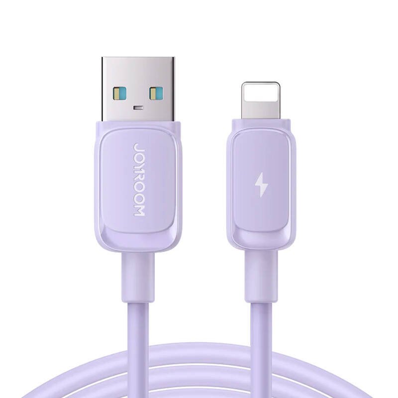Kabelis S-AL012A14 2,4A USB į Lightning / 2,4A / 1,2 m (violetinis)