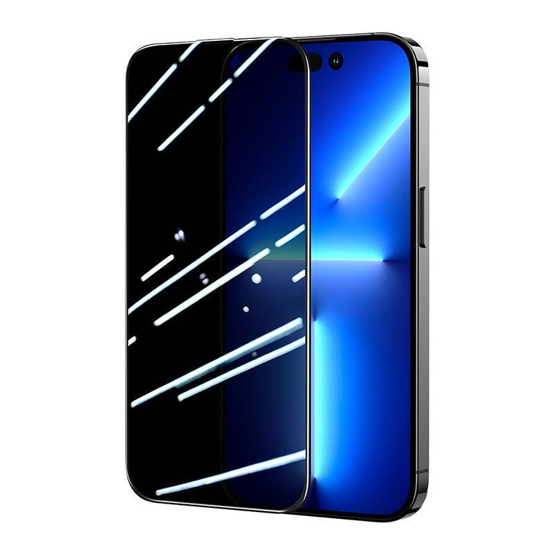 Viso ekrano grūdintas stiklas, privatizuojantis Joyroom JR-P03, skirtas Apple iPhone 14 Plus 6.7