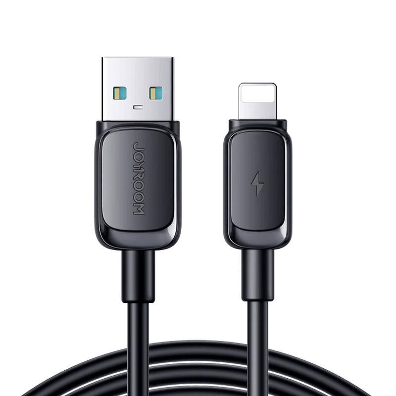 Kabelis S-AL012A14 2,4A USB į Lightning / 2,4A / 1,2 m (juodas)