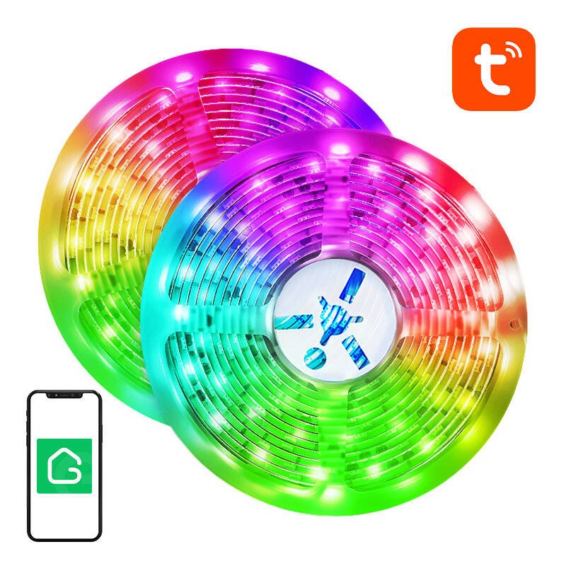 Išmanioji WiFi RGB LED juosta NiteBird SL3 (2x5 m), Tuya