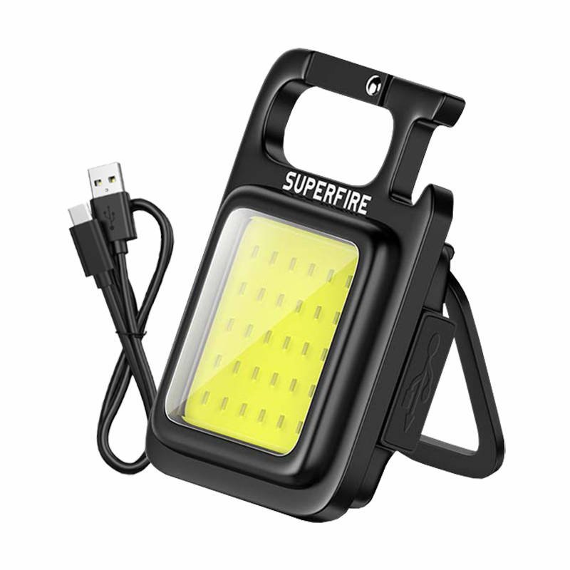 Prožektorius Superfire MX16, 600 lm, 500 mAh, USB-C