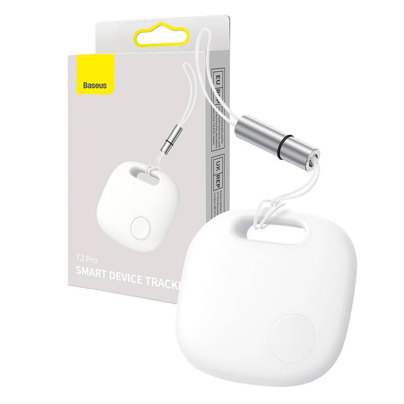 Baseus Intelligent T2 Pro, apsaugos nuo praradimo įtaisas (baltas)