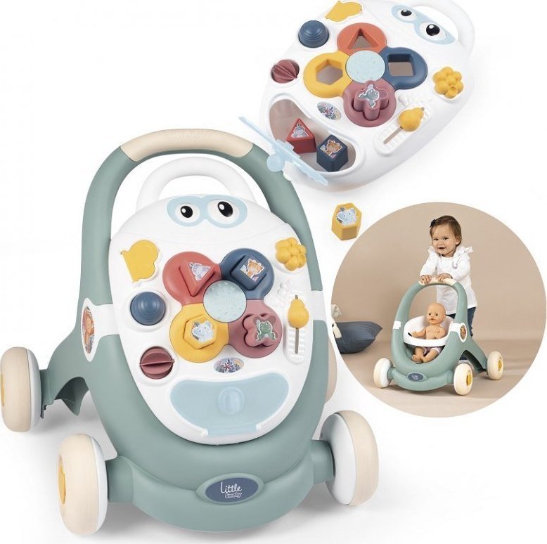 Smoby Interactive walker Little 3w1
