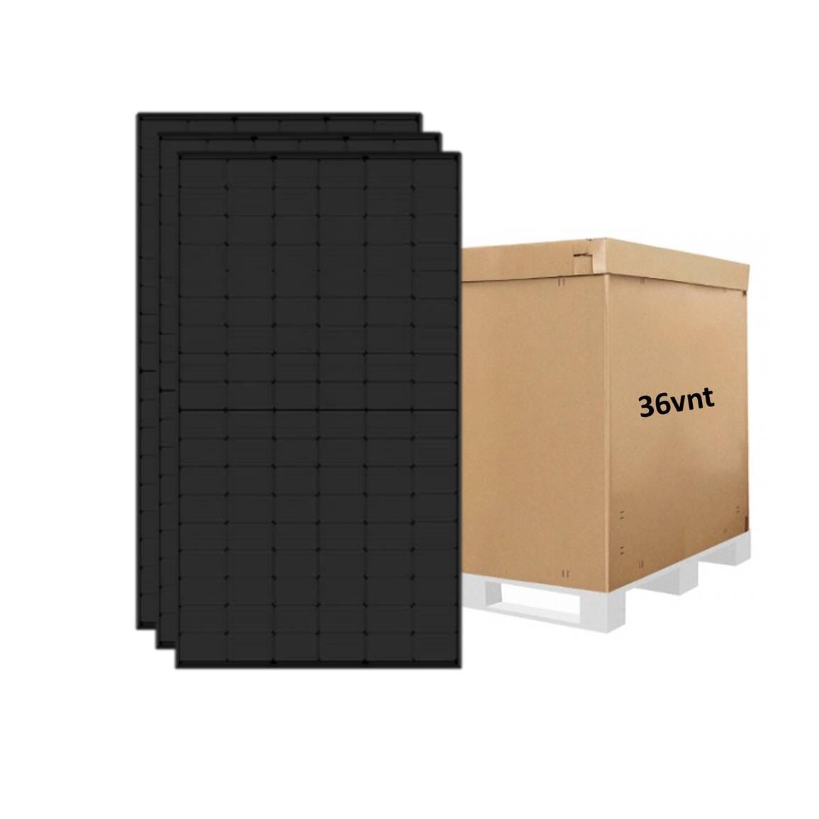 Saulės modulis 445w Jinko JKM445N-54HL4R-B, N-type Full Black