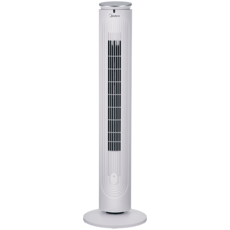 Tower fan, Built-in aromatherapy, Smart Program for Daily/Night Comfort with intelligent wind level control, Slim design, 3 Wind modes simulating natural/slumberous/normal wind, Touch panel control, 9h programmed timer, 5 speeds, Remote control|FZ10-21ARBW