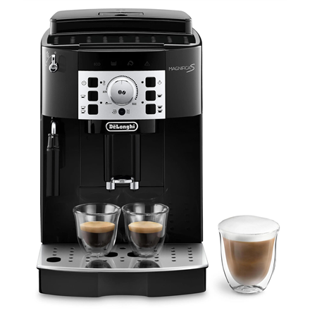 Delonghi | Coffee Maker | ECAM22.115.B Magnifica S | Pump pressure 15 bar | Built-in milk frother | Automatic | 1450 W | Black|ECAM22.115.B