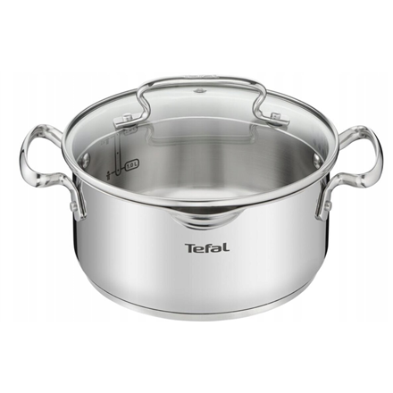TEFAL | G7194455 Duetto+ | 2.9 L | 20 cm | Stainless steel | Lid included|G7194455