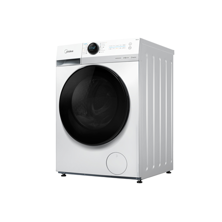 Midea Washing Machine with Dryer | MF200D80WB/W-HR | Energy efficiency class A/E | Front loading | Washing capacity 8 kg | 1400 RPM | Depth 48 cm | Width 60 cm | Digital | Drying system | Drying capacity 6 kg | Steam function | White|MF200D80WB/W-HR