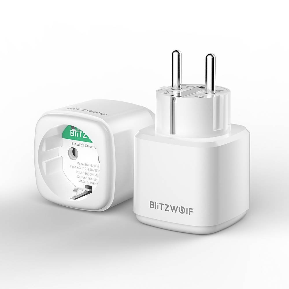 Išmanusis kištukinis lizdas Blitzwolf BW-SHP15, ZigBee, 3680W