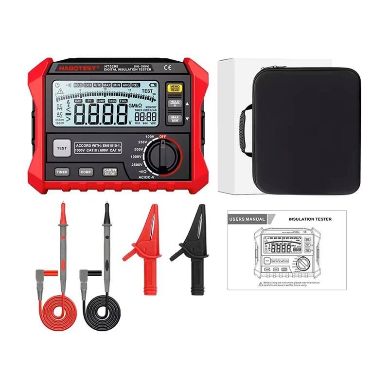Habotest HT5205 skaitmeninis izoliacijos testeris