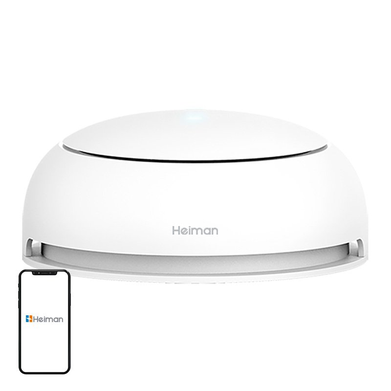Belaidis susiejamas dūmų detektorius Heiman HM2SA-1W