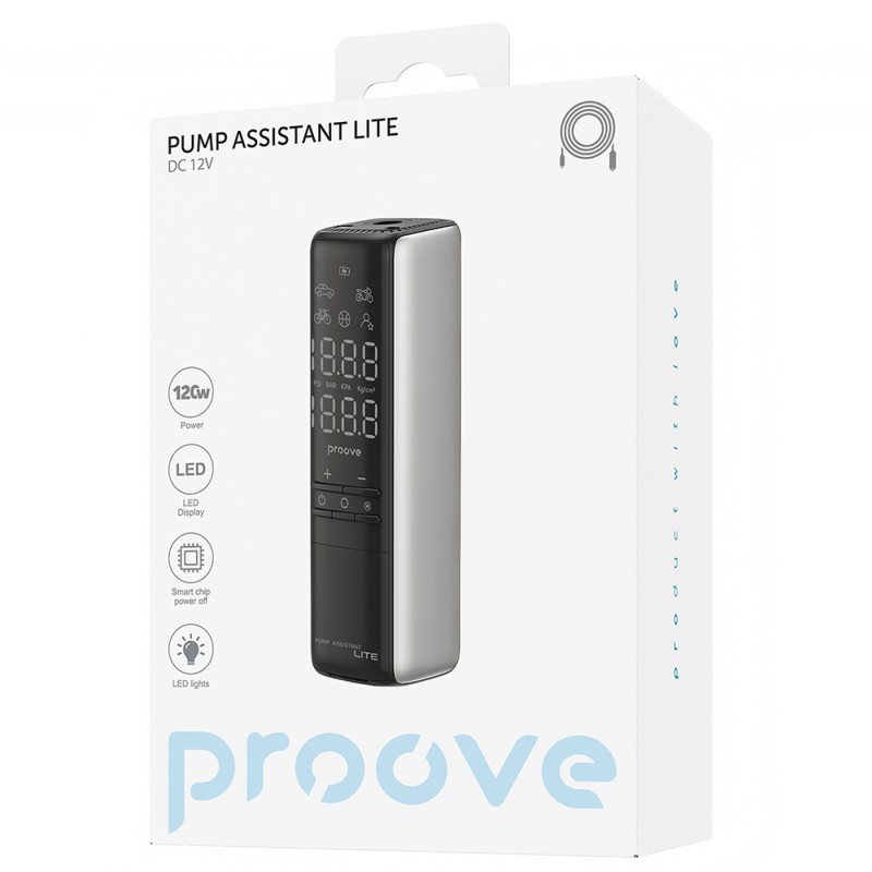 "Proove" nešiojamasis siurblys "Pump Assistant Lite" sidabrinis