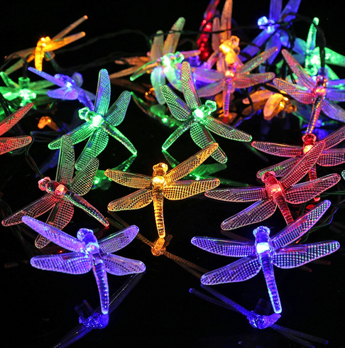 LED sodo girlianda Laumžirgiai 5m