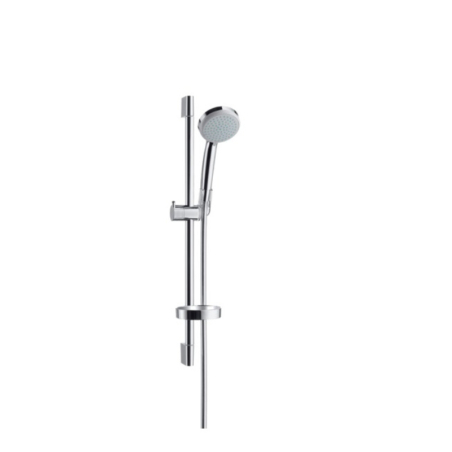 Hansgrohe Croma 100 Shower set Vario 27772000 with shower bar 65 cm and soap dish|27772000