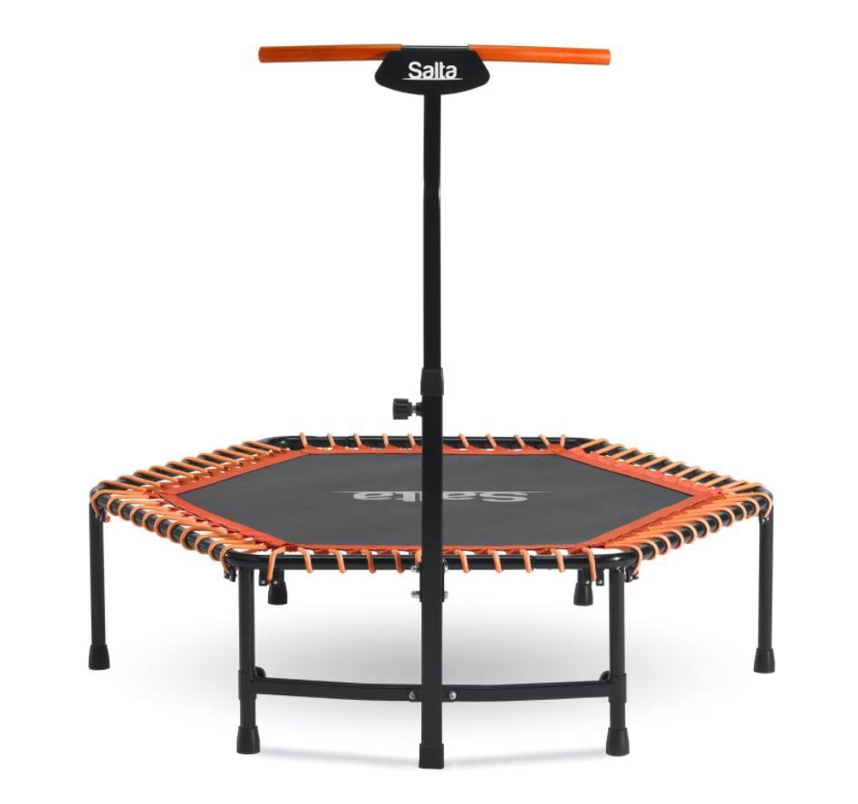 Fitneso batutas 128 cm oranžinės spalvos