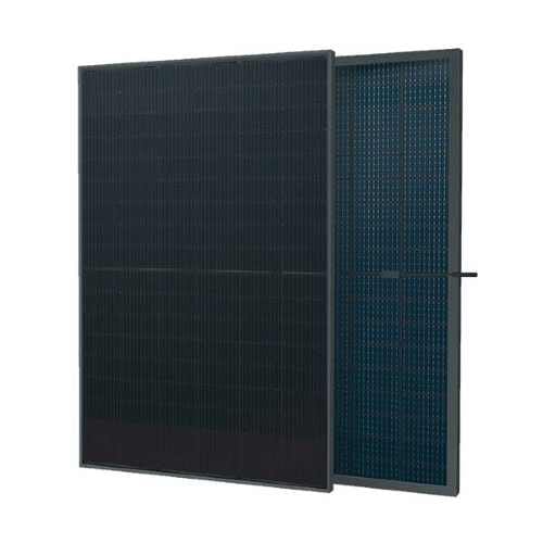 Saulės modulis 450W Full Black N-Type Bifacial stiklas-stiklas Sunpro SPDG450- N96R12