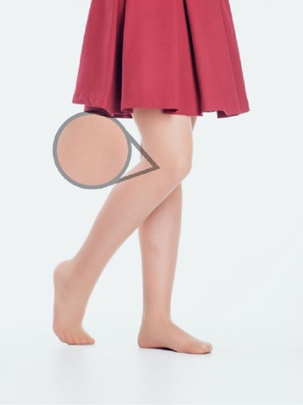 GIULIA Nailoninės vaikiškos pėdkelnės 40 DEN Belly BELLY_40-glace/116-122